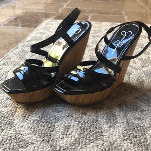 Jessica Simpson wedges